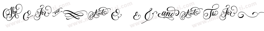 Petunia ScriptBold字体转换